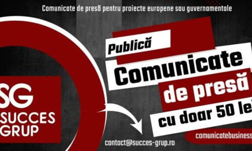 Publicare Comunicat de Presă – Fonduri Europene și Proiecte Finanțate
