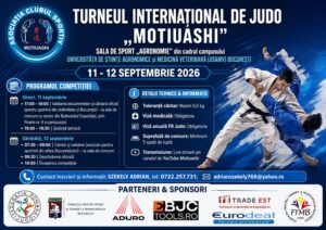 Turneul International de Judo Motiuashi 2026, Sala de Sport Agronomie USAMV Bucuresti